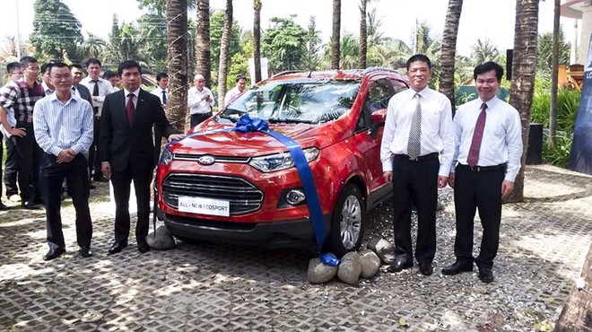 Ford EcoSport vừa về Việt Nam