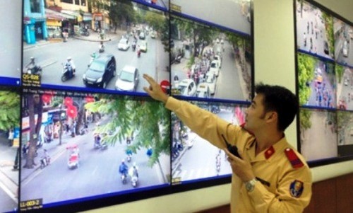 Hôm nay, CSGT Hà Nội đồng loạt xử lý vi phạm qua camera