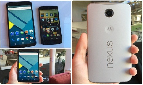 Nexus 6 đọ dáng siêu “khủng” với dòng tiền nhiệm