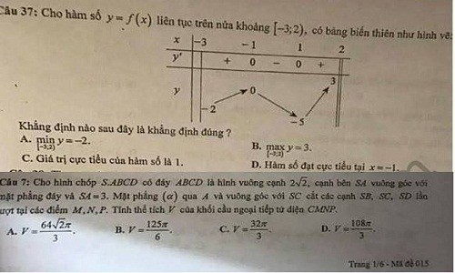 Đề thi thử Hà Nội xảy ra lỗi: Phương án chấm thi như thế nào?