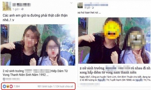 Bịa chuyện nữ sinh hiếp dâm người đến chết bị xử phạt thế nào?