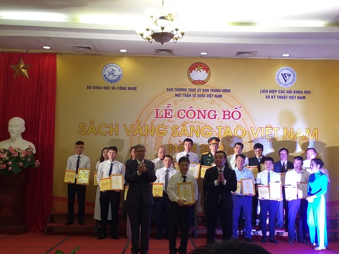 Liên hiệp các Hội KHKT Việt Nam tổ chức Lễ Công bố Sách vàng sáng tạo Việt Nam 2019