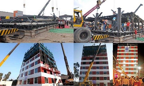 Kinh ngạc những tòa nhà xây thần tốc không tưởng