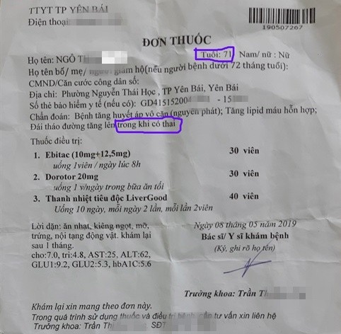 Yên Bái: Cụ bà 71 tuổi đi khám bảo hiểm phát hiện có thai?