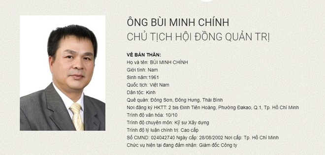 Petroland miễn nhiệm chức vụ Chủ tịch HĐQT của ông Bùi Minh Chính