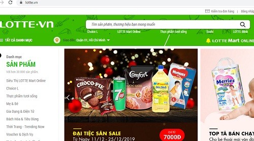 Sau Adayroi, ông lớn Hàn Quốc Lotte.vn đóng cửa website thương mại điện tử