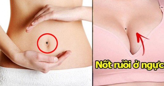 7 nốt ruồi ở chỗ kín khiến phụ nữ xấu hổ nhưng chính là quý tướng