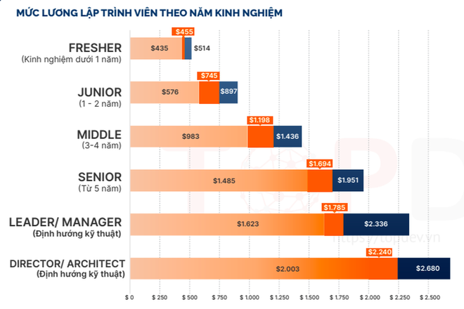 Lương 100 triệu đồng, IT cao giá khi thị trường thiếu 200.000 nhân sự/năm 