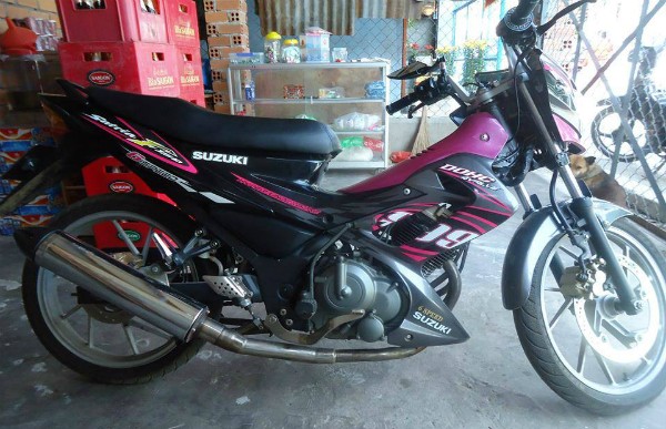 Suzuki hồn Raider 125... da Raider 150