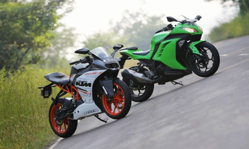 Sự khác biệt giữa KTM RC390 và Kawasaki Ninja 300