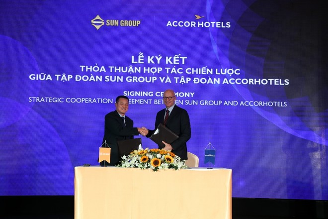 Sun Group hợp tác với tập đoàn hàng đầu thế giới AccorHotels