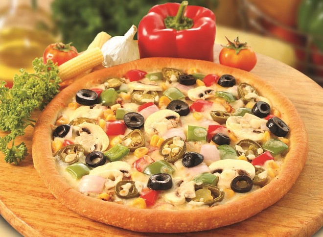 Cách làm Pizza gà bằng chảo cực đơn giản