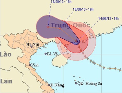 Bão số 7 đổi hướng, miền Bắc sẽ mưa lớn