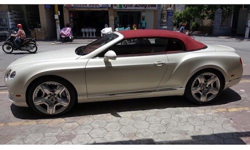 Siêu xe sang Bentley Continental GTC nội thất “đỉnh” nhất VN