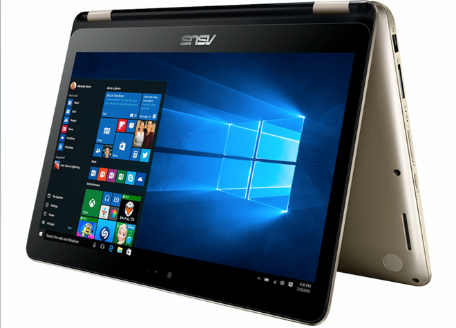 Ngắm máy tính Asus VivoBook Flip màn hình gập 360° giá 17 triệu