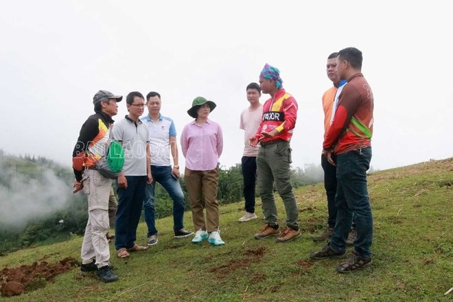 Khảo sát địa điểm bay dù lượn tại huyện Bát Xát