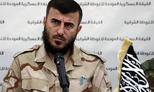 Quân đội Syria không kích tiêu diệt trùm khủng bố Zahran Alloush 