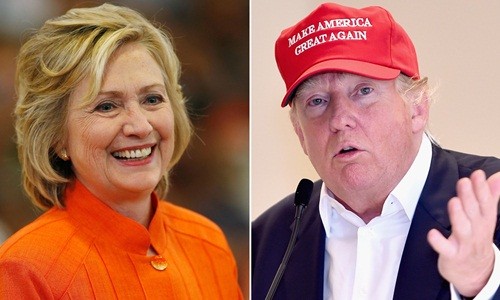 Bầu cử Tổng thống Mỹ: Donald Trump gặp Hillary Clinton?