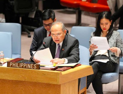 Philippines kêu gọi Trung Quốc tôn trọng UNCLOS