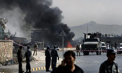 Nóng: Nổ lớn ngoài Đại sứ quán Nga ở Kabul