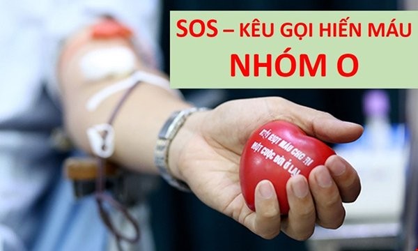 Cạn kiệt nhóm máu O, 180 bệnh viện chỉ còn đủ dùng 3 ngày