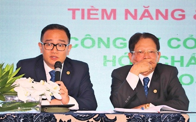 Cha con 'ông trùm' hóa chất Đức Giang nhận tiền khủng từ cổ tức