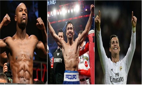 VĐV kiếm tiền giỏi: Ronaldo thua xa tay đấm Floyd Mayweather