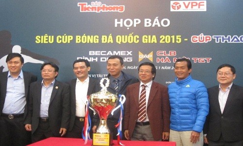 Đội vô địch siêu cúp Quốc Gia 2015 được thưởng bao nhiêu?