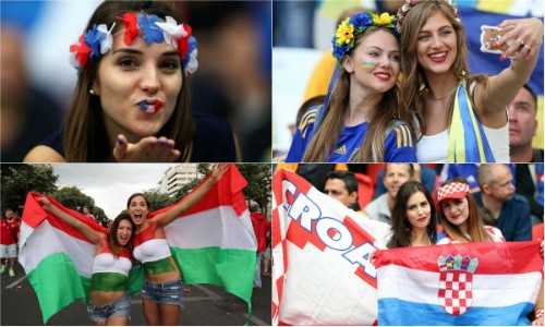 Khó quên vẻ đẹp của những nữ CĐV tại Euro 2016