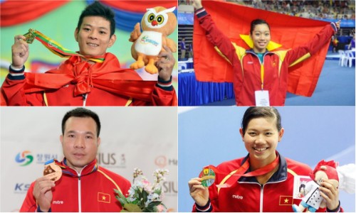 Những gương mặt sáng giá của TTVN tại Olympic Rio 2016