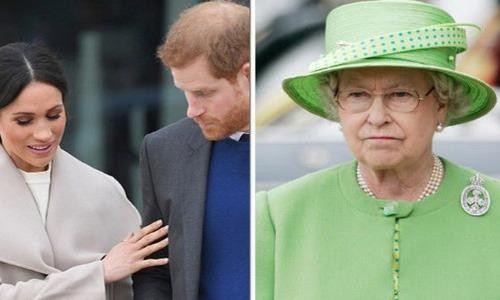 Nữ hoàng Anh gây sốc khi làm điều này với Meghan và Harry