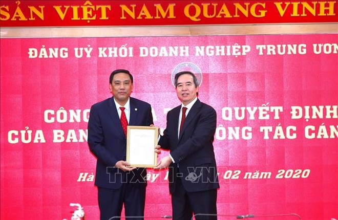 Đồng chí Hoàng Giang giữ chức Phó Bí thư Đảng ủy Khối Doanh nghiệp Trung ương