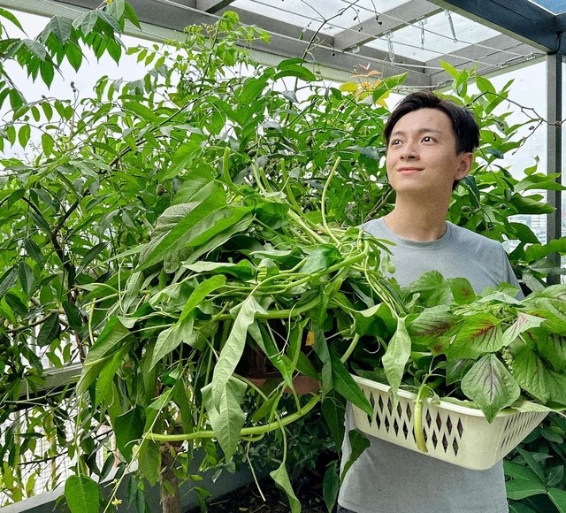 Cận cảnh penthouse 3 tầng có sân vườn xanh mướt của Ngô Kiến Huy - Hình 10 Can canh penthouse 3 tang co san vuon xanh muot cua Ngo Kien Huy-Hinh-10