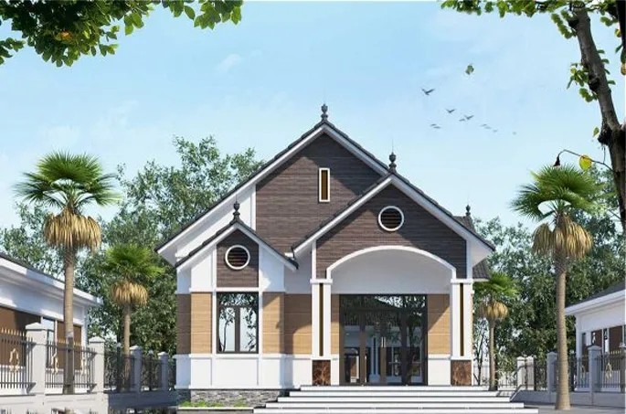 Mê mẩn 10 mẫu nhà cấp 4 mái thái phổ biến nhất hiện nay - Hình 4 Me man 10 mau nha cap 4 mai thai pho bien nhat hien nay-Hinh-4
