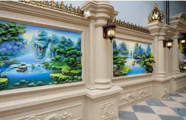 Sững sờ siêu biệt thự gỗ gõ đỏ của đại gia Quảng Ninh - Hình 3 Sung so sieu biet thu go go do cua dai gia Quang Ninh-Hinh-3