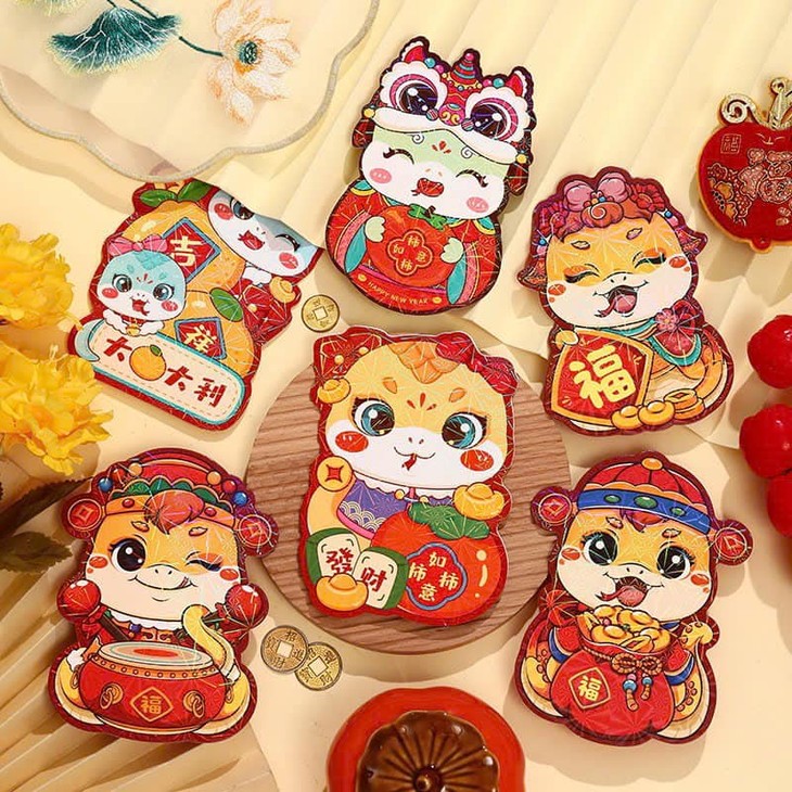 Phong bao lì xì độc lạ rầm rập đổ bộ chợ mạng - Hình 2 Phong bao li xi doc la ram rap do bo cho mang-Hinh-2