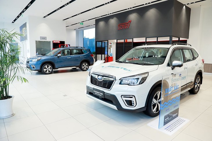 Giá bán lẻ đặc biệt cho khách mua xe Forester i-L trong tháng 10/2021 là 899 triệu đồng (gồm 10% VAT). subaru.jpg