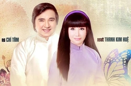 Nghệ sĩ Thanh Kim Huệ và Chí Tâm trong poster "Lan và Điệp" diễn lại sau này. thanh-kim-hue(1).jpg