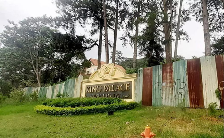 Toàn bộ diện tích đất đã cho Công ty CP Hoàn Cầu Đà Lạt thuê để thực hiện dự án King Palace bị thu hồi. king-palace.png