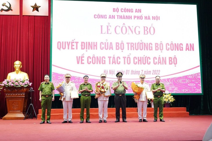 Bổ nhiệm thêm 3 Phó Giám đốc Công an TP Hà Nội - Ảnh: congan.hanoi.gov.vn conganhanoi.jpg