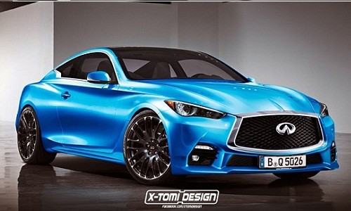 Lộ diện hình ảnh Infiniti Q60 Coupe Concept mạnh mẽ