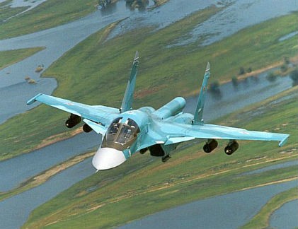 “Xe tăng bay” Su-34 của Nga 