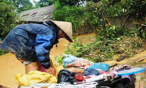 Lũ quét ở Thanh Hóa: Hai người chết, nhiều người mất tích