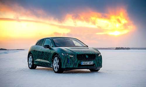 Jaguar "nhá hàng" mẫu xe ôtô I-Pace chạy điện 100%