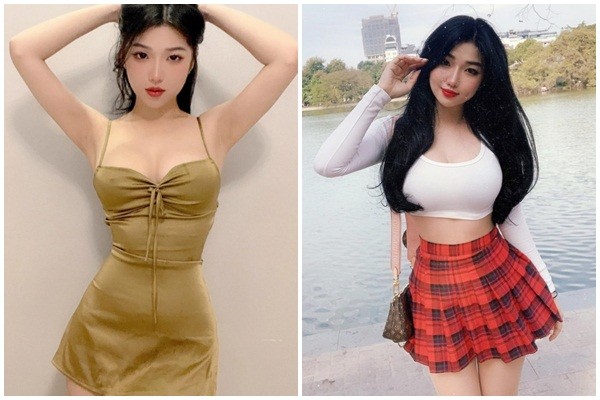 Thân hình 3 vòng chuẩn của “hot girl bán quần áo” nổi tiếng MXH