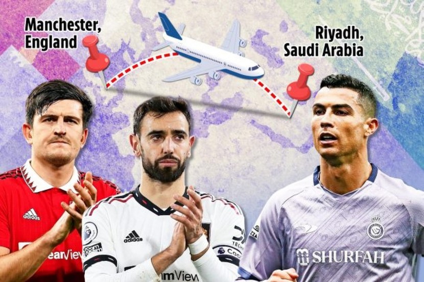 Cristiano Ronaldo mời 4 cầu thủ MU đến Saudi Arabia