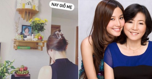 Diễm My 9X nghẹn ngào nhớ về mẹ quá cố