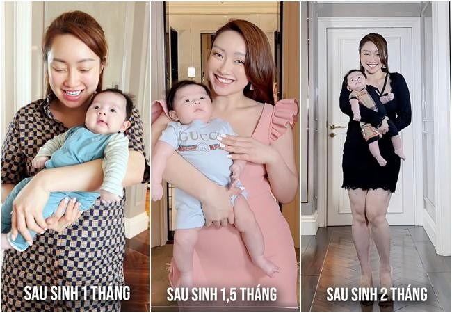 Vợ Chi Bảo khoe ảnh "xấu xí" sau sinh, nói "không dám nhìn lại"