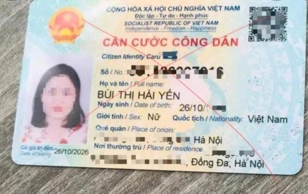 Công an cảnh báo những nguy cơ khi chia sẻ CCCD lên mạng