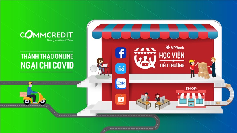 “Học viện Tiểu thương VPBank” giúp đỡ 50.000 tiểu thương vượt khó mùa dịch